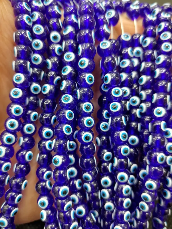 Blue_Glass_Spacer_Evil_Eye_Beads_|_8mm_|_2_strands_x_50_beads_each_(Total_100_beads)