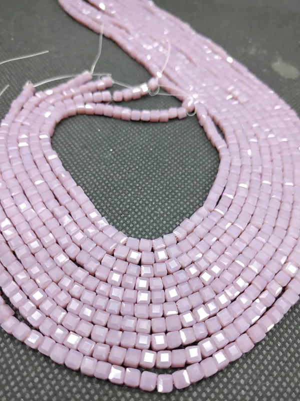Pink_Faceted_Rondelle_Glass_Beads_|_4mm_|_~1050_beads