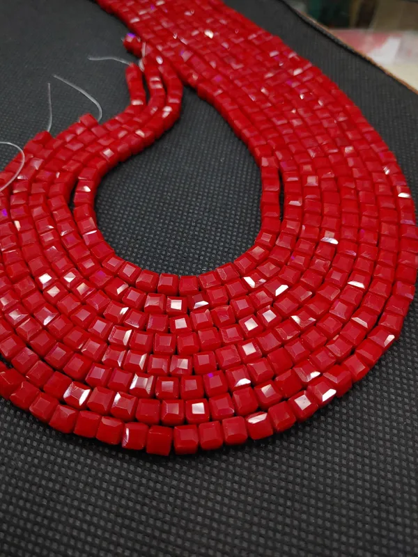Pink_Faceted_Rondelle_Glass_Beads_|_4mm_|_~1050_beads