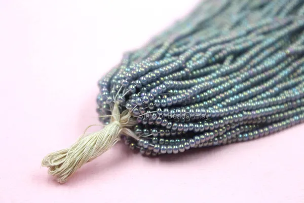 Green_Ab_Glass_Seed_Beads_|_2mm_|_1_Bunch