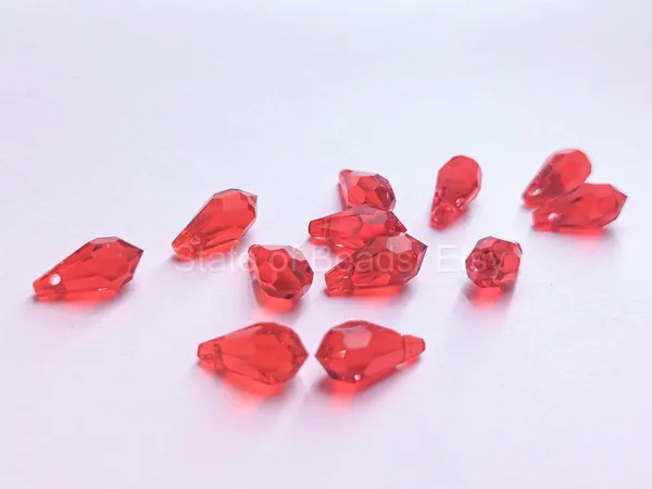 Genuine_Swarovski_Red_Crystal_Beads_|_13x6.5mm_|_Pack_of_4