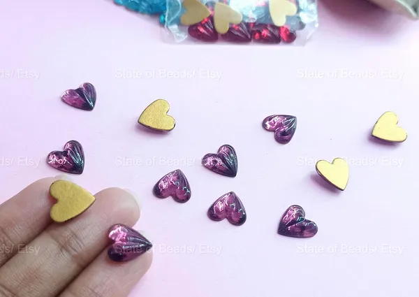 Genuine_Swarovski_Red_Flatback_Crystal_Rhinestones_|_10mm_|_6_Pcs_|_Sticking_Purpose