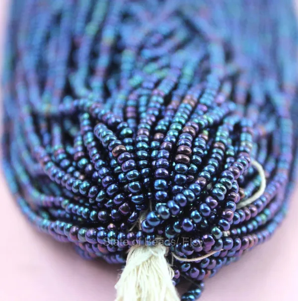 Blue_Metallic_Glass_Seed_Beads_|_2mm_|_1_Bunch