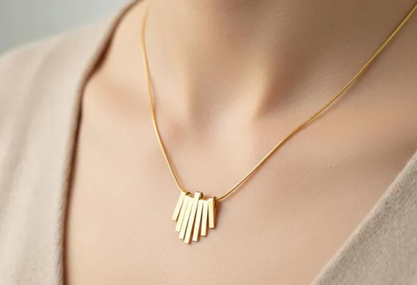 18K_Gold_Plated_Snake_Chain_Necklace__|_1_Piece