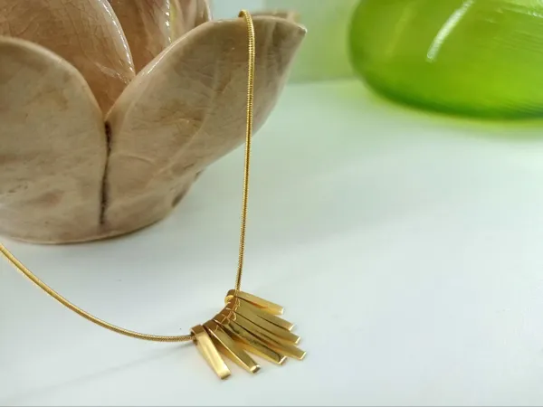 18K_Gold_Plated_Snake_Chain_Necklace__|_1_Piece