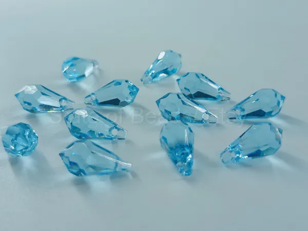 Genuine_Swarovski_Sky_Blue_Teardrop_Charm_Beads_|_7.5mm_|_4_Pcs