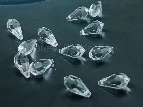 Genuine_Swarovski_Transparent_Teardrop_Charm_Beads_|_7.5mm_|_4_Pcs