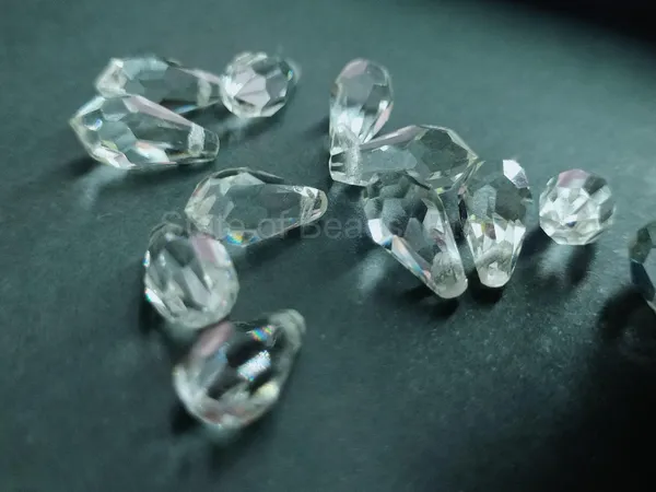 Genuine_Swarovski_Transparent_Teardrop_Charm_Beads_|_6.5mm_|_4_Pcs