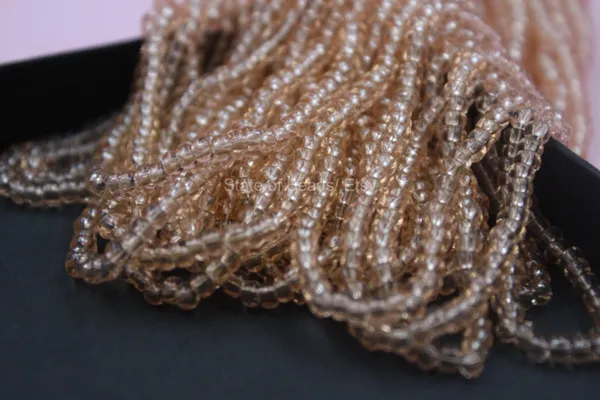 Peach_Transparent_Glass_Seed_Beads_|_3mm_|_1_Bunch