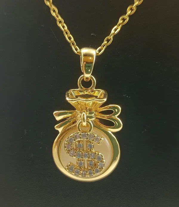 18K_Gold_Plated_Money_Bag_Charm_Necklace__|_1_Piece