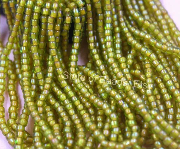 Yellow_Colour-Lined_Glass_Seed_Beads_|_3mm_|_1_Bunch