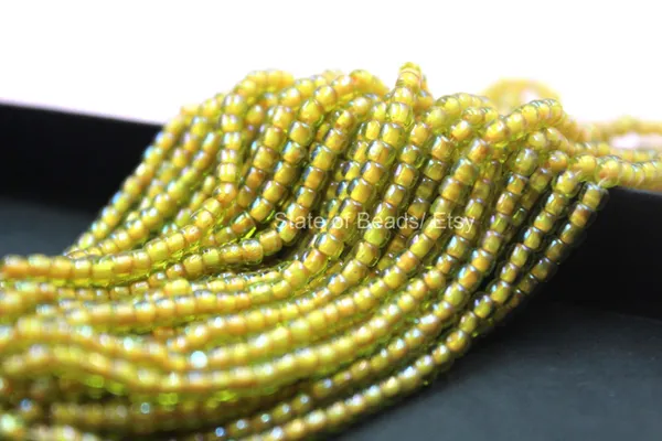 Yellow_Colour-Lined_Glass_Seed_Beads_|_3mm_|_1_Bunch