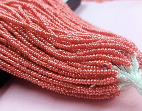 Orange_Opaque_Glass_Seed_Beads_|_2mm_|_1_Bunch