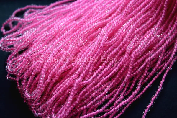 Pink_Colour_Lined_Glass_Seed_Beads_|_2mm_|_1_Bunch
