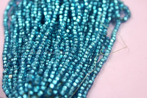 Sky_Blue_Colour_Lined_Glass_Seed_Beads_|_3mm_|_1_Bunch