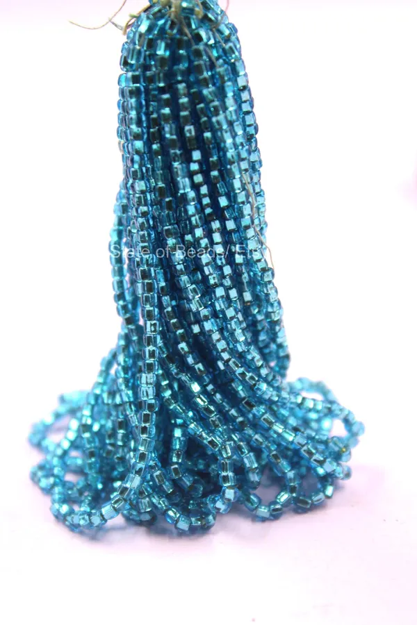 Sky_Blue_Colour_Lined_Glass_Seed_Beads_|_3mm_|_1_Bunch