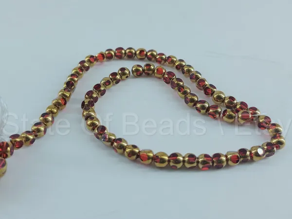 Brown_Half-Gold_Glass_Beads_|_4mm_|_10_strands_x_xx_beads_each_(Total_xx_beads)