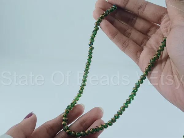 Brown_Half-Gold_Glass_Beads_|_4mm_|_10_strands_x_xx_beads_each_(Total_xx_beads)