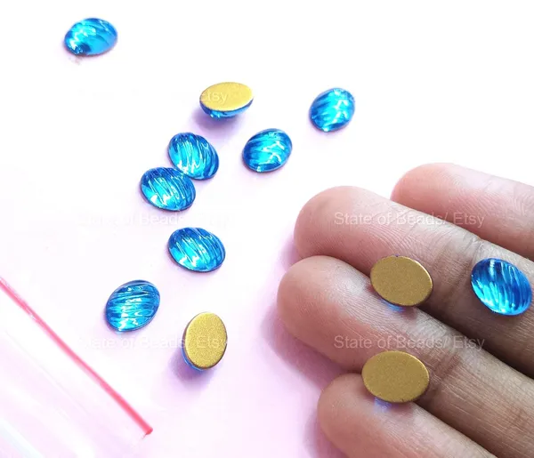 Genuine_Swarovski_Silver_Flatback_Crystal_Rhinestones_|_8mm_|_8_Pcs_|_Sticking_Purpose