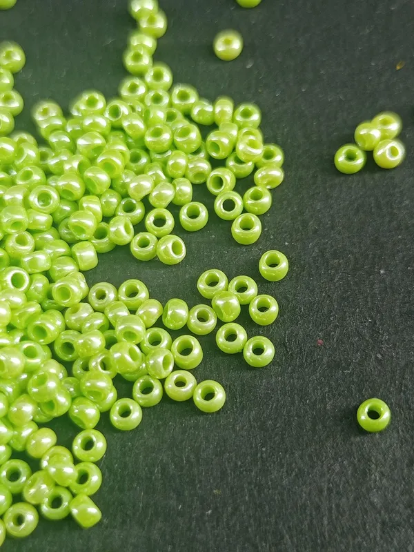 Opaque_Green_Lustre_Seed_Beads_2mm_|_50_grams