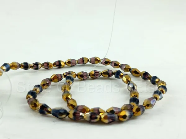 Green_Half-Gold_Glass_Beads_|_5mm_|_10_strands_x_50_beads_each_(Total_250_beads)