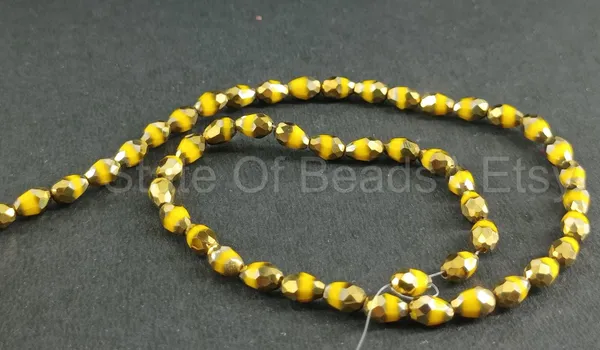Green_Half-Gold_Glass_Beads_|_5mm_|_10_strands_x_50_beads_each_(Total_250_beads)