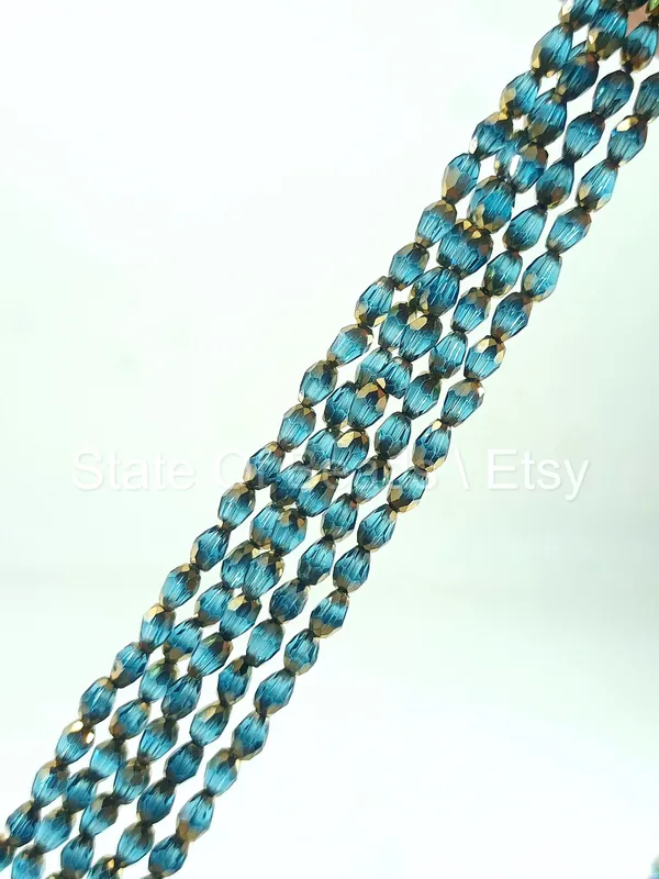 Green_Half-Gold_Glass_Beads_|_5mm_|_10_strands_x_50_beads_each_(Total_250_beads)