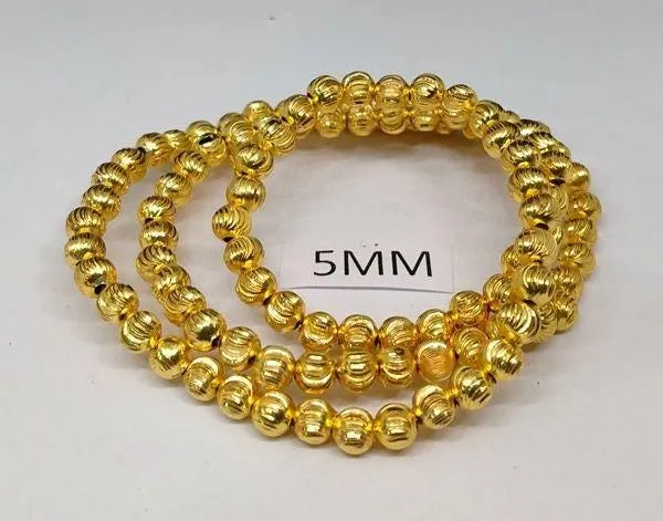 Golden_Cubic_Zirconia_Ball_Beads_|_5mm_|_10_Pcs