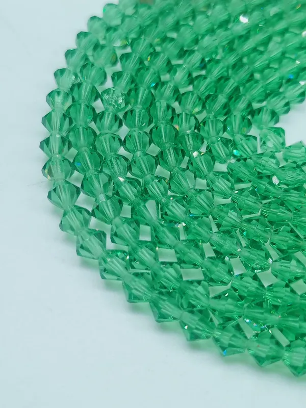Genuine_Swarovski_Erenite_Green_Bicone_Crystal_Beads_|_4mm_|_36_Pcs