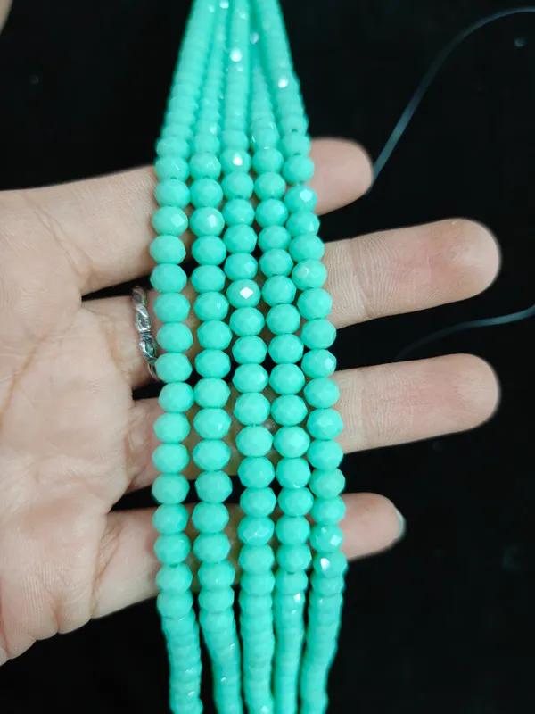 Sea_Green_Faceted_Rondelle_Glass_Beads_|_6mm_|_5_Lines_(Total_400+_Beads)