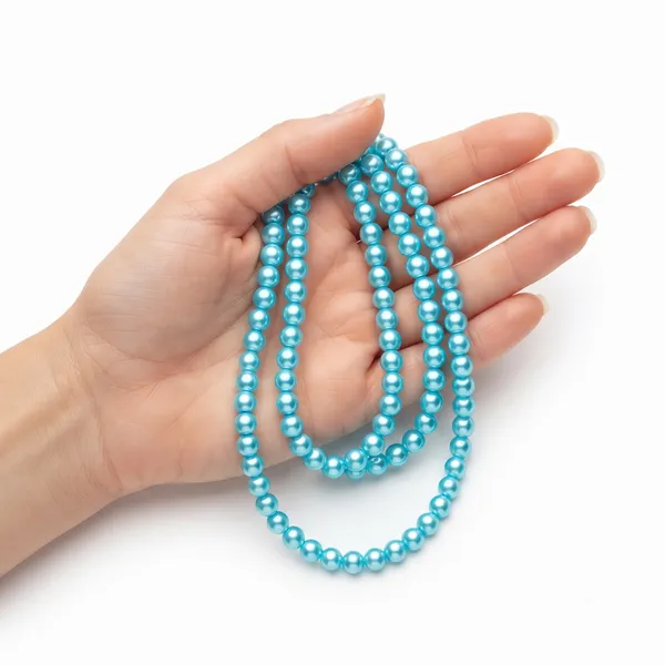 Sky_Blue_Pearl_Beads_|_4,6,8mm_|_3_Lines_(16_inches_each)