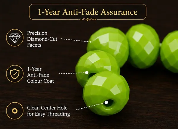 Peridot_Faceted_Rondelle_Glass_Beads_|_6mm_|_5_Lines_(400+_beads_total)