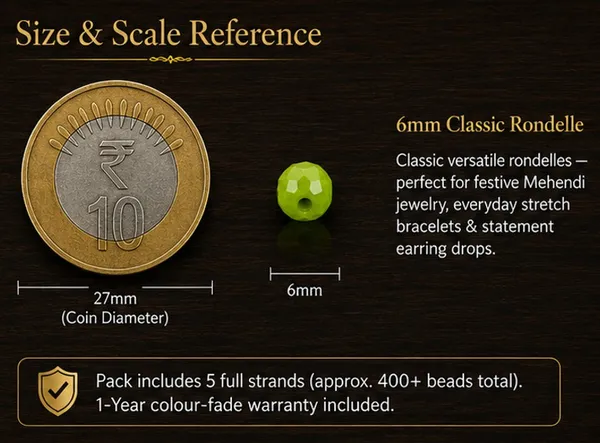 Peridot_Faceted_Rondelle_Glass_Beads_|_6mm_|_5_Lines_(400+_beads_total)