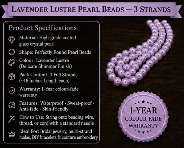 Lavender_Lustre_Pearl_Beads_|_4,6,8mm_|_3_Lines_(16_inches)