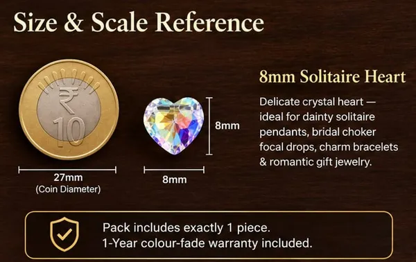 Genuine_Swarovski_Crystal_AB_Heart_Bead_|_8mm_|_Side_Drilled_|_1_Piece