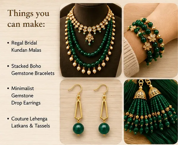 Emerald_Quartz_Healing_Beads_|_8mm_|_1_Strand_(15_Inches)