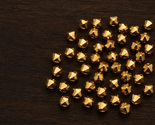 Genuine_Swarovski_Golden_Bicone_Crystal_Beads_|_4mm_|_36_Pcs