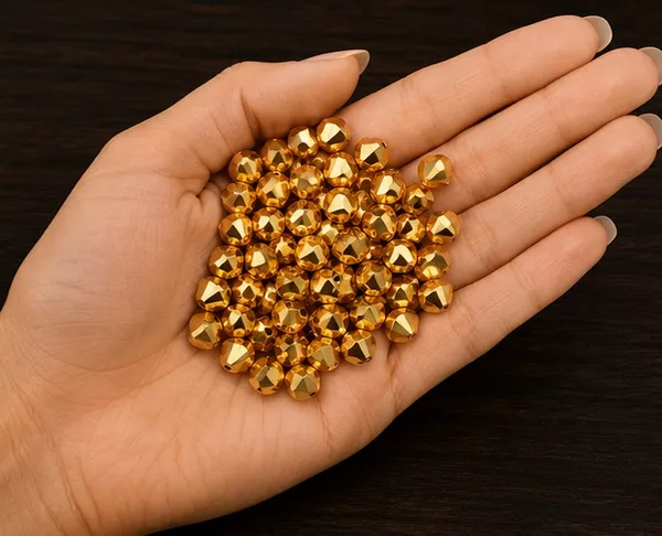 Genuine_Swarovski_Golden_Bicone_Crystal_Beads_|_4mm_|_36_Pcs