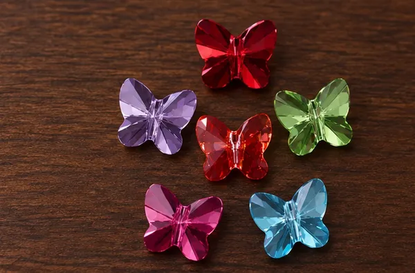 Genuine_Swarovski_Multi_Colour_Butterfly_Crystal_Beads_|_8mm_|_Pack_of_6