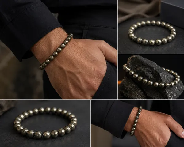 Natural_Pyrite_Healing_Stone_Bracelet_for_Men_and_Women_|_1_Piece