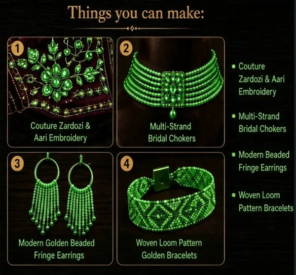 Green_Lustre_Glass_Seed_Beads_|_2mm_|_1_Bunch