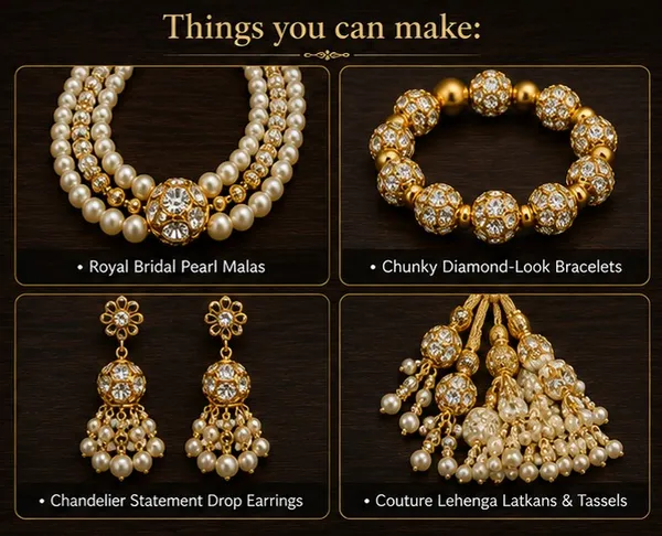 Genuine_Swarovski_Crystal_Rhinestones_Ball_with_Golden_Polish_|_15mm_|_Pack_of_8