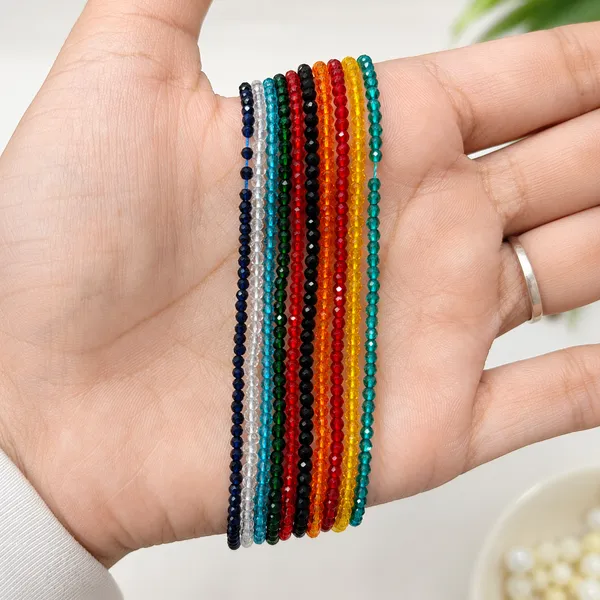 Mix_Colours_Faceted_Rondelle_Glass_Beads_|_3mm_|_10_Lines