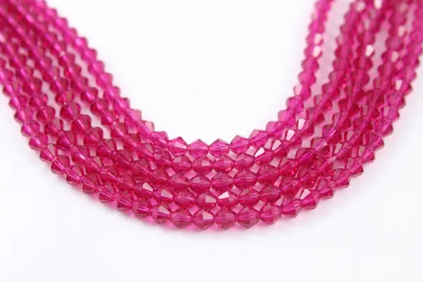 Genuine_Swarovski_Fuchsia_Bicone_Crystal_Beads_|_4mm_|_36_Pcs