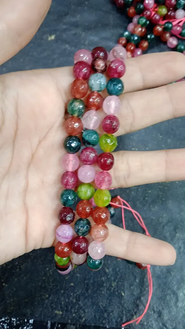 Multi_Colour_Onyx_Agate_Round_Beads_|_8mm_|_Pack_of_3_strands_(15_Inches_Length)