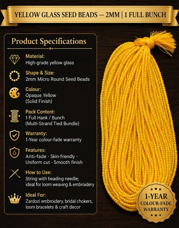Yellow_Opaque_Glass_Seed_Beads_|_2mm_|_1_Bunch