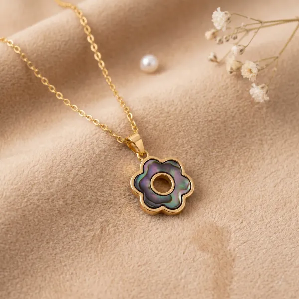 Bloomed_Anyway_|_18K_Gold_Plated_Abalone_Flower_Pendant_Necklace__|_1_Piece