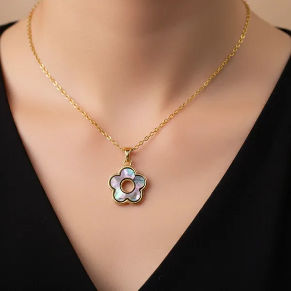 Bloomed_Anyway_|_18K_Gold_Plated_Abalone_Flower_Pendant_Necklace__|_1_Piece