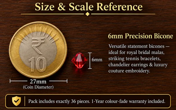 Genuine_Swarovski_Multicolour_Bicone_Crystal_Beads_|_6mm_|_36_Pcs