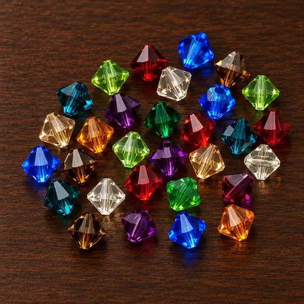 Genuine_Swarovski_Multicolour_Bicone_Crystal_Beads_|_6mm_|_36_Pcs